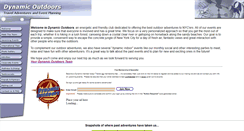 Desktop Screenshot of dynamicoutdoors.com